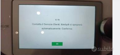 BIMBY TM5 E TM6 RIPARAZIONE ERRORE 72