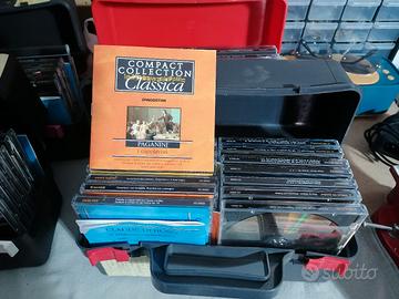  6 valigette porta CD in omaggio 80 cd classica 