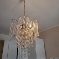 Lampadario cristalli Swarowski