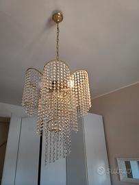 Lampadario cristalli Swarowski