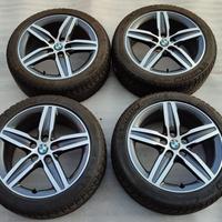 4 Cerchi In Lega ORIGINALI BMW F40 Gomme Michelin