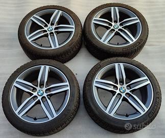 4 Cerchi In Lega ORIGINALI BMW F40 Gomme Michelin