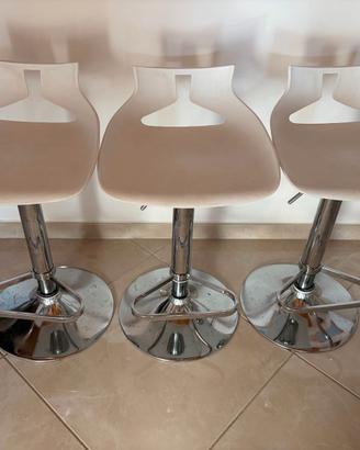 Trio sgabelli made in Italy
