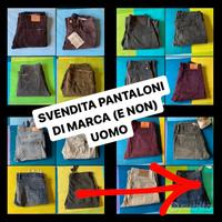 Lotto 16 pantaloni uomo