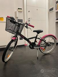 Bicicletta Btwin 20 pollici, 6-10 anni