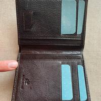 Portafoglio da uomo Fergi in vera pelle