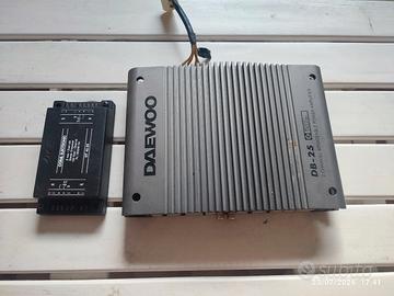Amplificatore Daewoo e crossover Coral 