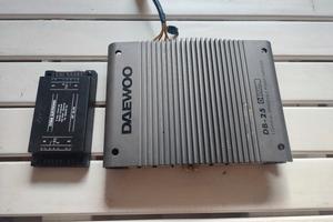 Amplificatore Daewoo e crossover Coral 