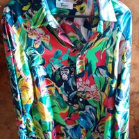 Camicia in seta stampata