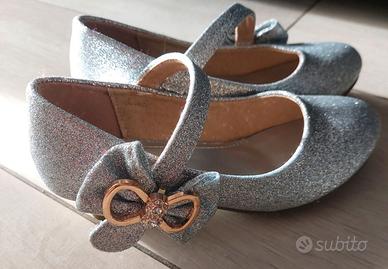 Scarpe con tacchetto brillanti n.29