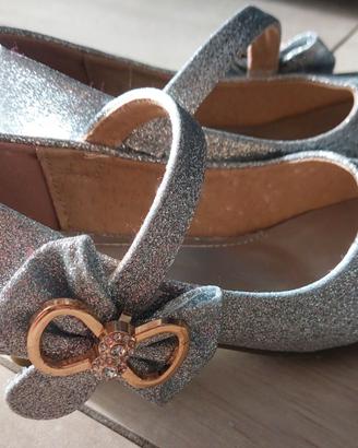 Scarpe con tacchetto brillanti n.29