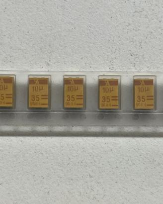 Condensatori smd tantalio 10 uF 35V - rolle 500pz