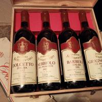 Cassetta 4 bottiglie vino Poderi Scanavino