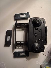 3 batterie+ telecomando per drone 998 pro