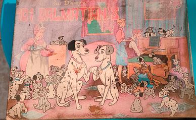 Stampini "La Carica dei 101 Walt Disney" Anni '70