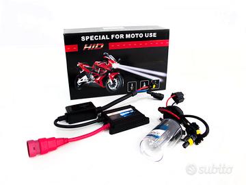 Kit luci HID 35W 6000K per moto