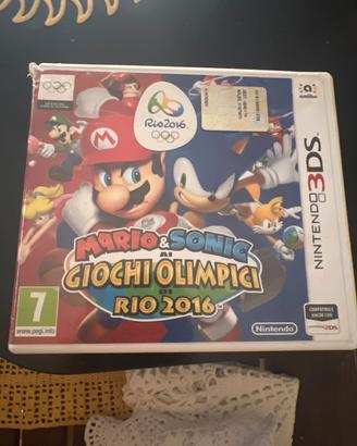 Mario e sonic giochi olimpici rio 2016