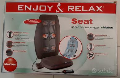 SEDILE PER MASSAGGIO SHIATSU MACOM- ENJOY RELAX