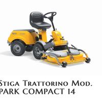 Trattorino Rasaerba Stiga Park Compact 14