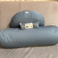 cuscino, rullo e cinghia yoga/pilates