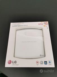 Lettore dvd LG GP10 da pc NUOVO molto Compatto
