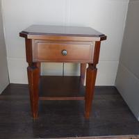 Tavolino antico legno con cassetto