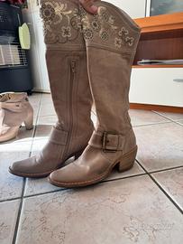 Stivali donna estivi Nero Giardini