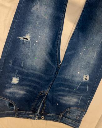 2 Jeans Uomo - Nero & Blu | NUOVI mai indossati