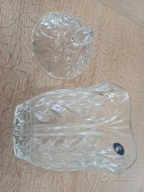 Porta bon-bon/caramelliera in Cristallo+coperchio