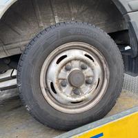 Treno di gomme e cerchi