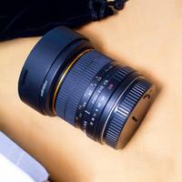 Fisheye 8mm walimex pro attacco canon