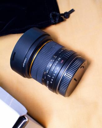 Fisheye 8mm walimex pro attacco canon