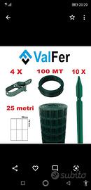 Reti-pali-Box auto-Box cani A257