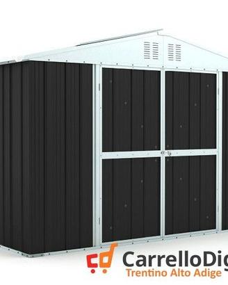 Box giardino lamiera zincata 327x155 nero