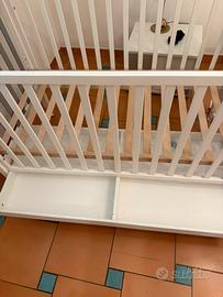 Culla Pali lettino Astrid,sponda e materasso