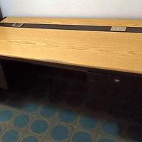 SCRIVANIA IN FERRO CON CASSETTI 168x81 x h81