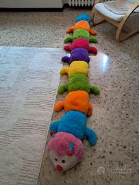 Bruco di peluche 2m