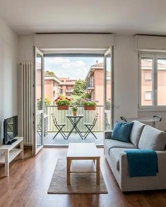 Fiano romano bilocale arredato con balcone