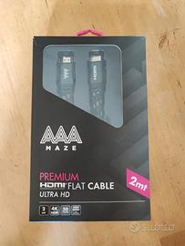 Cavo HDMI 2.0 2mt - 4K HDR Ultra HD