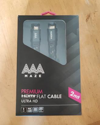 Cavo HDMI 2.0 2mt - 4K HDR Ultra HD