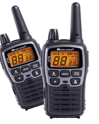 Midland - Walkie Talkie XT70, 2 Ricetrasmittenti P