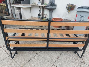 Divano Letto con doghe in legno