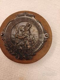 Placca fermacarte San Cristoforo