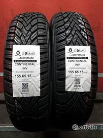 2 gomme 155 65 15 continental inv a4148