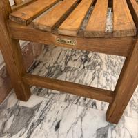 Panca Unonpiu in teak per esterno 180cm