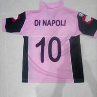 Maglietta palermo con scritto napoli scritta n 10