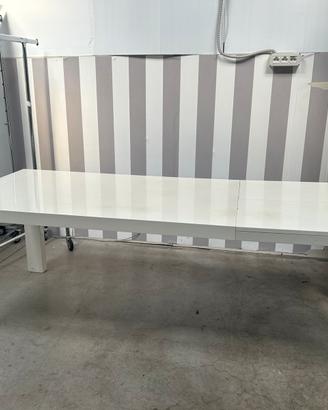 Tavolo Modero  Bianco Laccato 218x90 cm