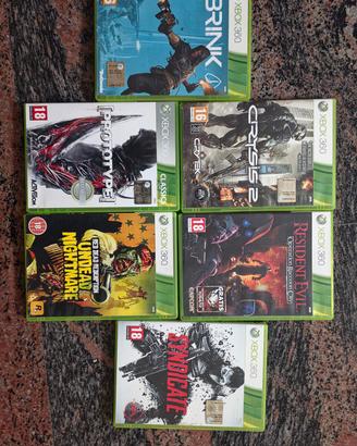 6 giochi xbox360