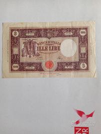 Banconota 1000 lire grande "M" 1946