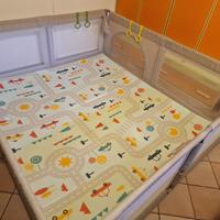 box parco giochi con materassino 